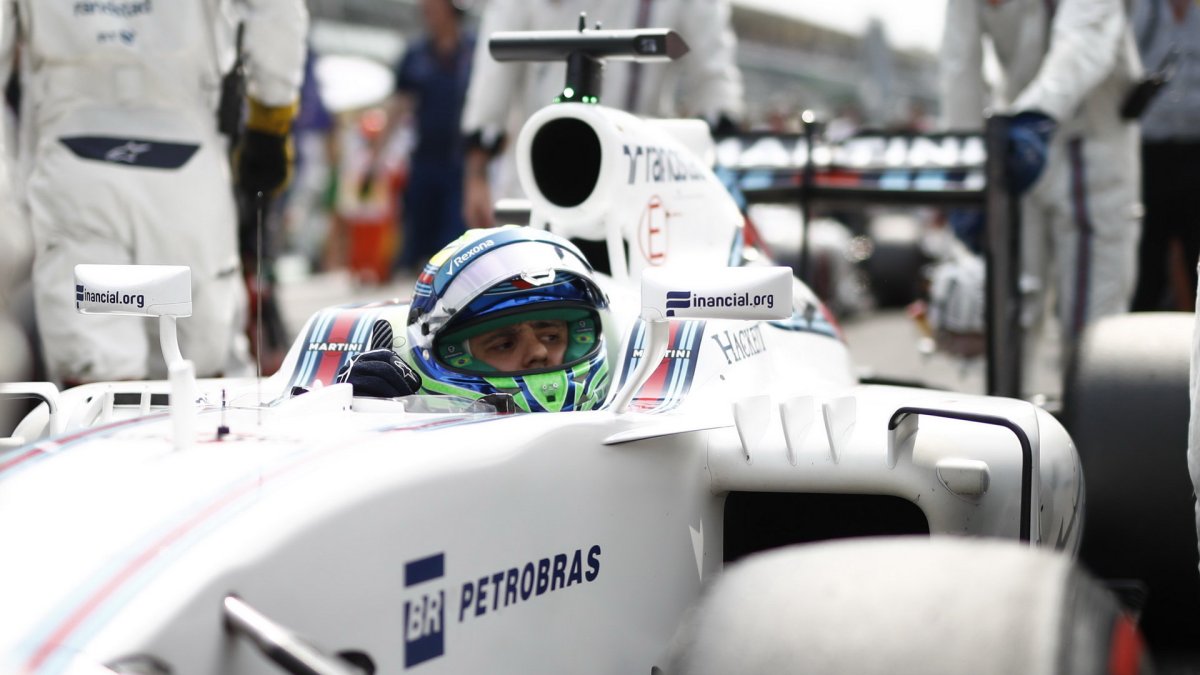 Felipe Massa před závodem na Monze