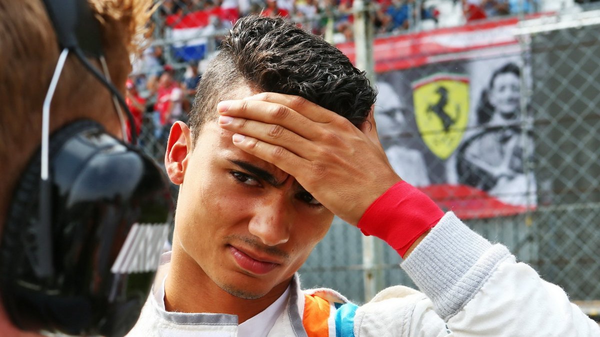 Pascal Wehrlein před závodem na Monze
