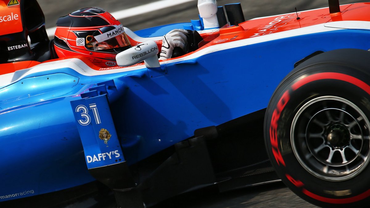Esteban Ocon v kvalifikaci na Monze
