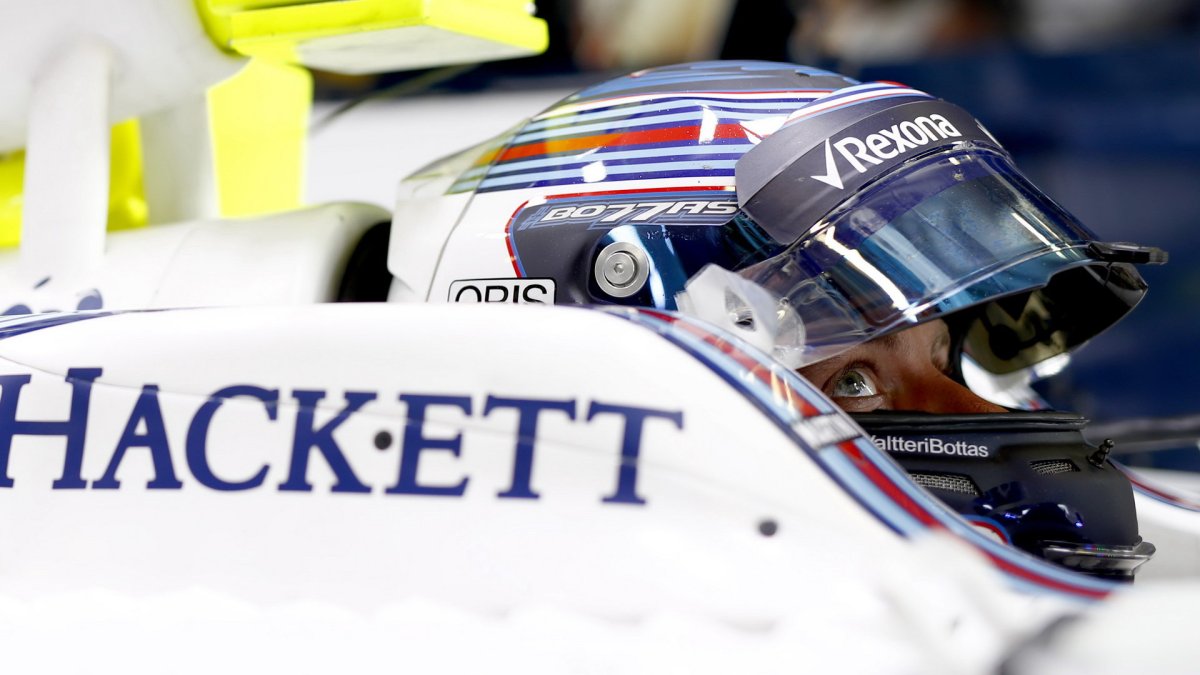 Valtteri Bottas v kvalifikaci na Monze