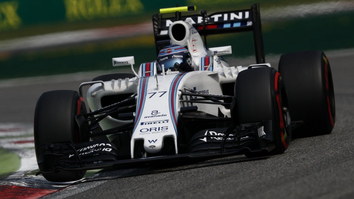 Valtteri Bottas v kvalifikaci na Monze