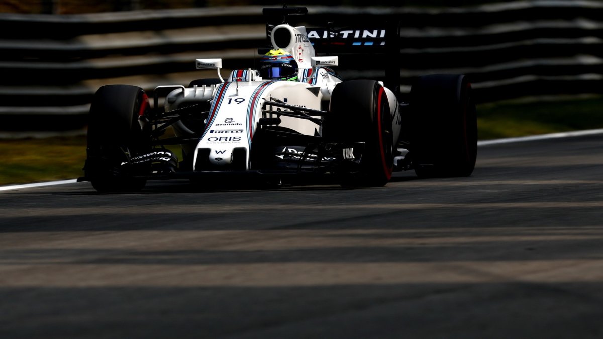 Felipe Massa v kvalifikaci na Monze