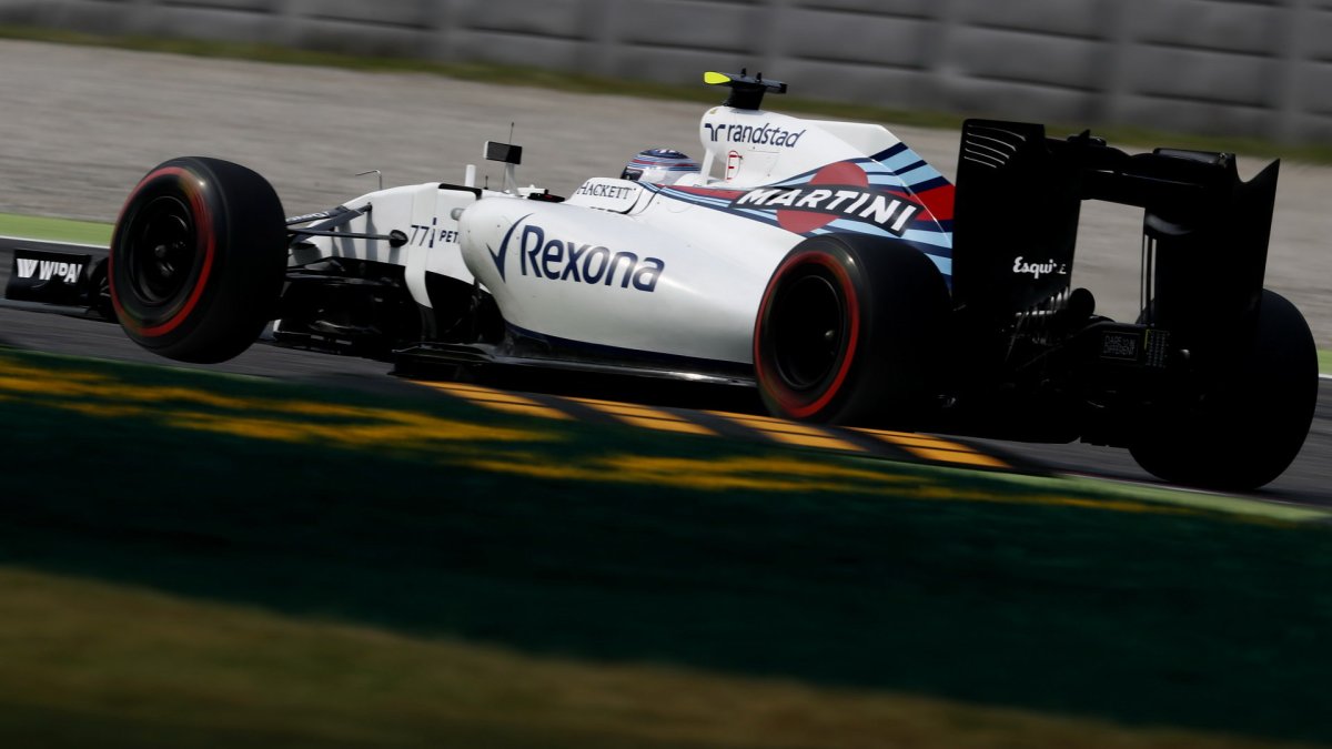 Valtteri Bottas v kvalifikaci na Monze