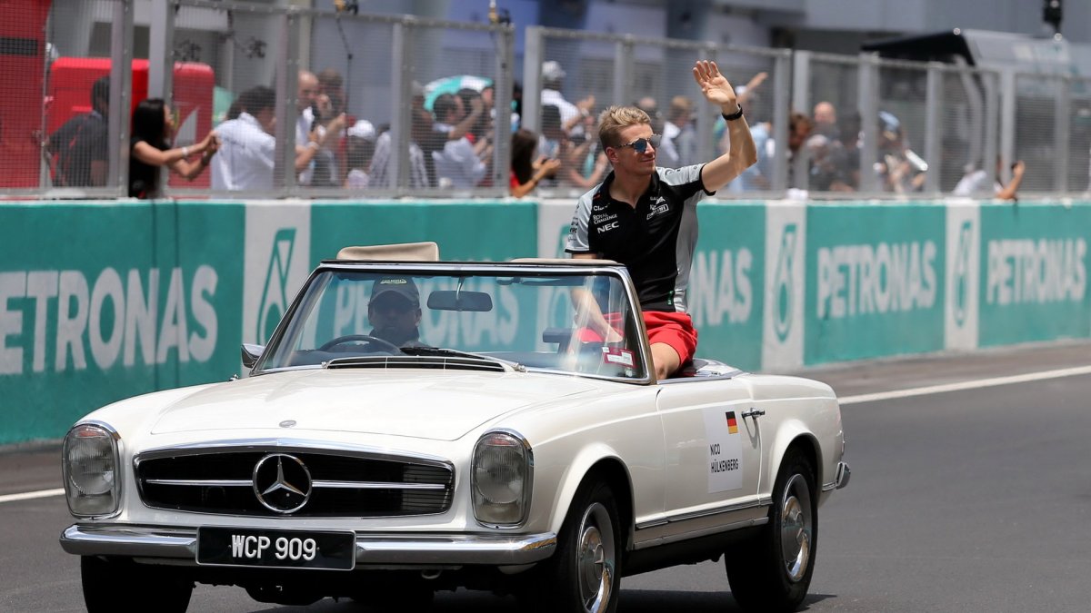 Nico Hülkenberg před závodem v Malajsii