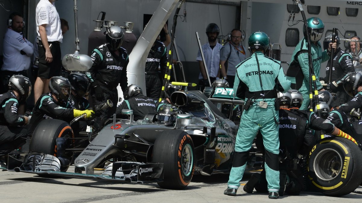 Nico Rosberg v závodě v Malajsii