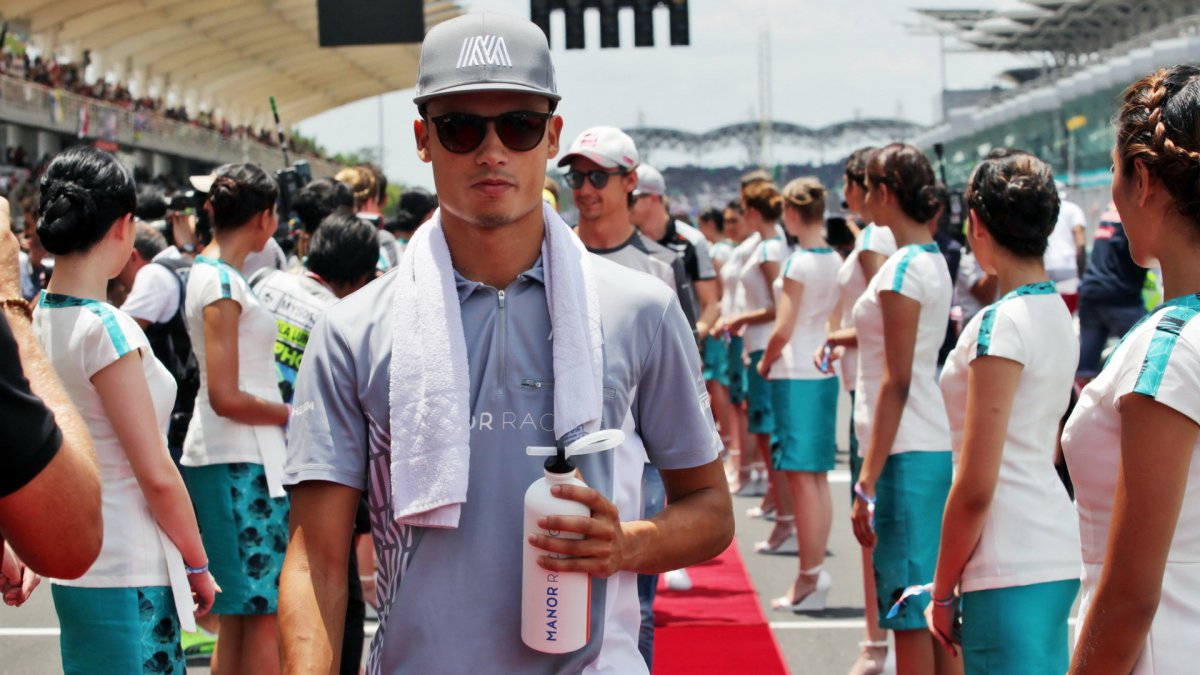Pascal Wehrlein před závodem v Malajsii