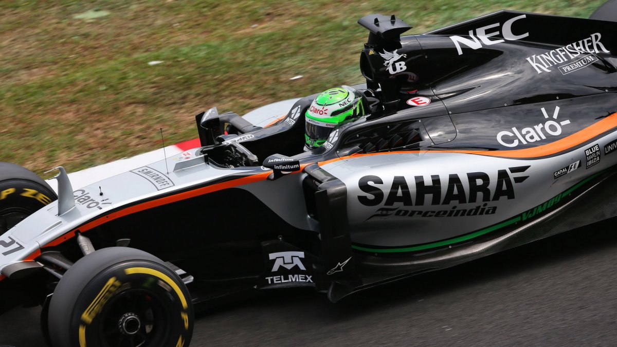 Nico Hülkenberg v kvalifikaci v Malajsii