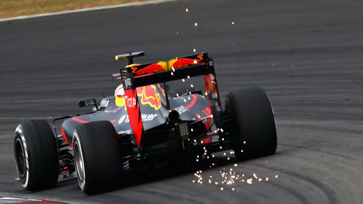 Max Verstappen v kvalifikaci v Malajsii