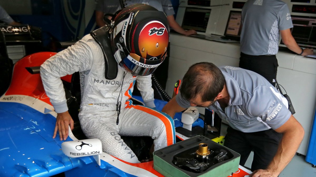 Pascal Wehrlein v kvalifikaci v Malajsii