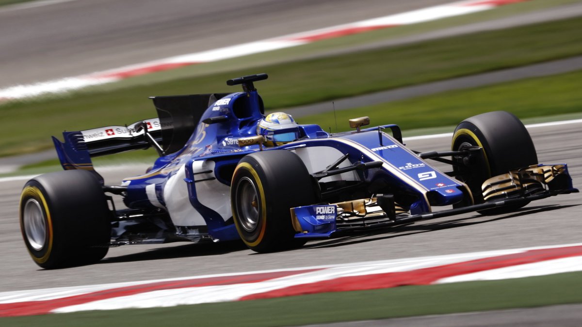 Marcus Ericsson při sezónních testech v Bahrajnu