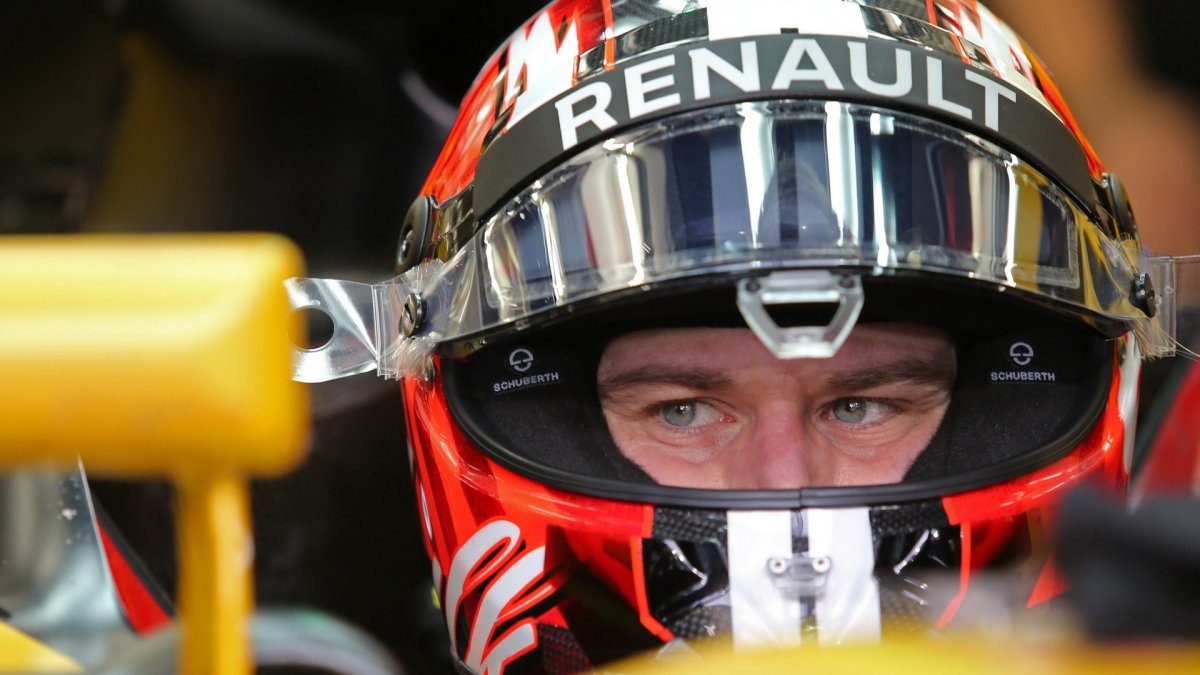 Nico Hülkenberg v závodě v Bahrajnu