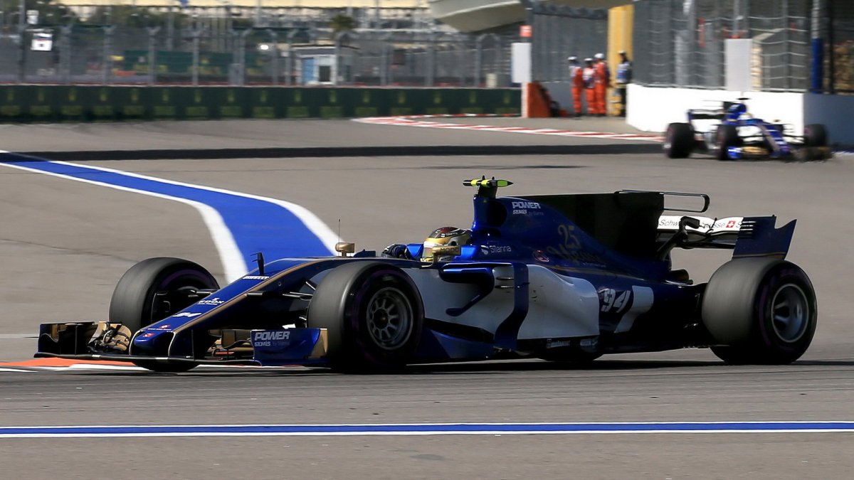 Pacal Wehrlein v závodě v Soči