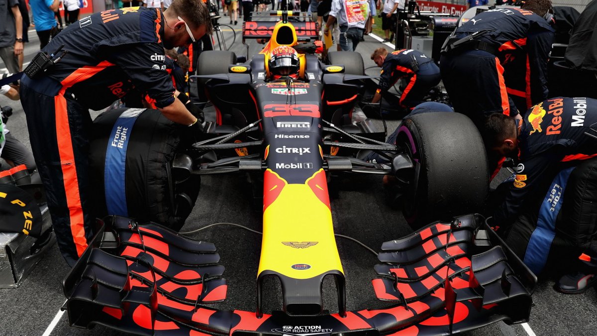 Max Verstappen před závodem v Rakousku