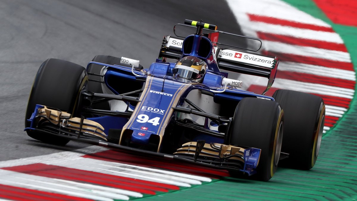 Pascal Wehrlein při pátečním tréninku v Rakousku