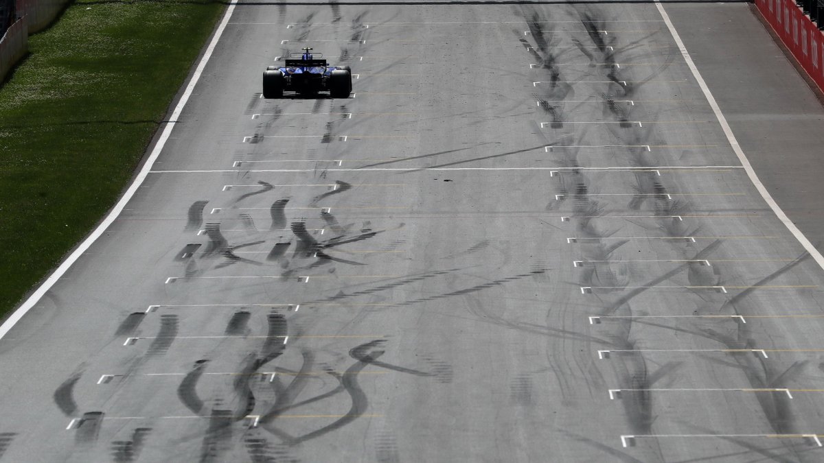 Pascal Wehrlein při pátečním tréninku v Rakousku