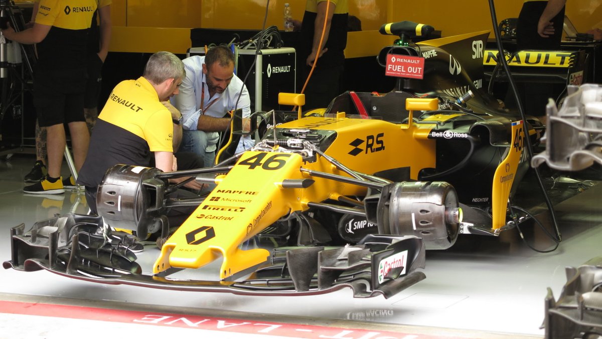 Přípravy na GP Rakouska 2017