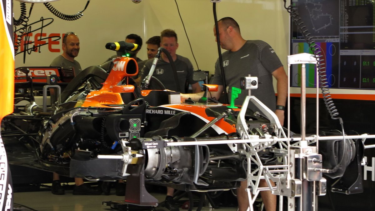 Přípravy na GP Rakouska 2017