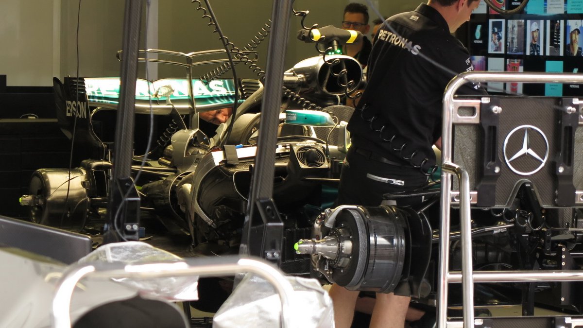 Přípravy na GP Rakouska 2017