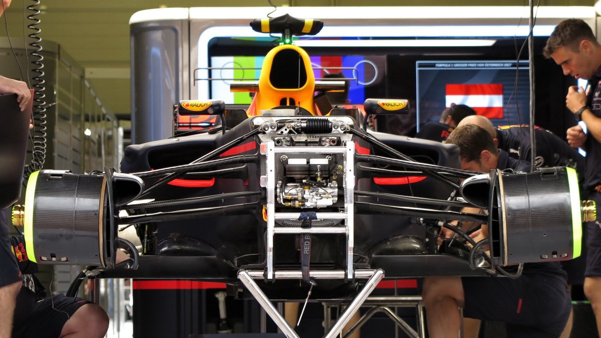 Přípravy na GP Rakouska 2017
