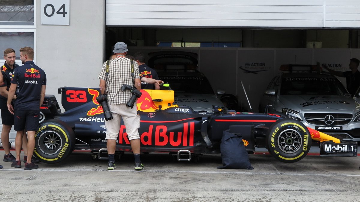 Přípravy na GP Rakouska 2017
