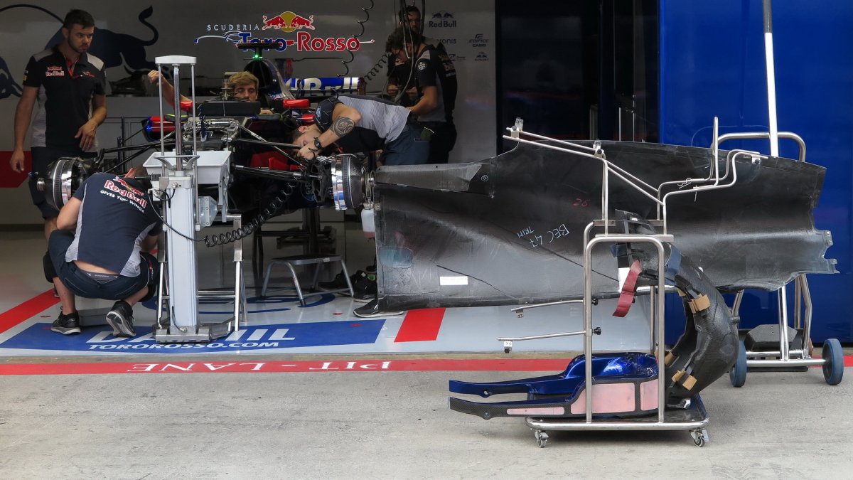 Přípravy na GP Rakouska 2017