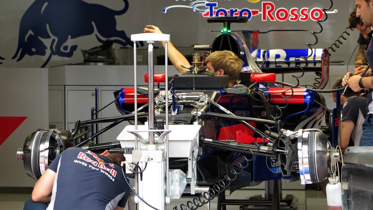 Přípravy na GP Rakouska 2017