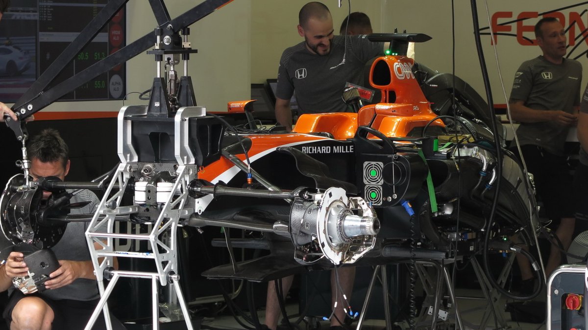 Přípravy na GP Rakouska 2017