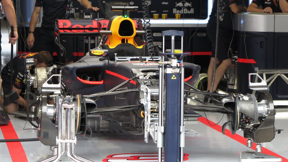 Přípravy na GP Rakouska 2017