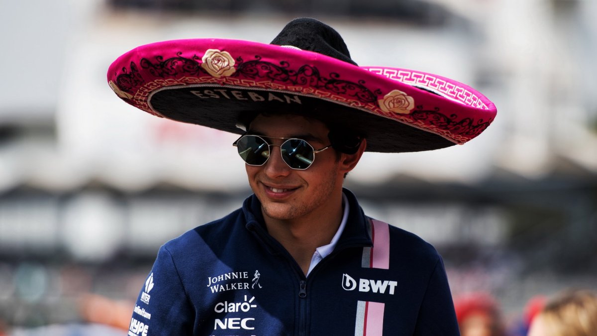 Esteban Ocon v Mexiku