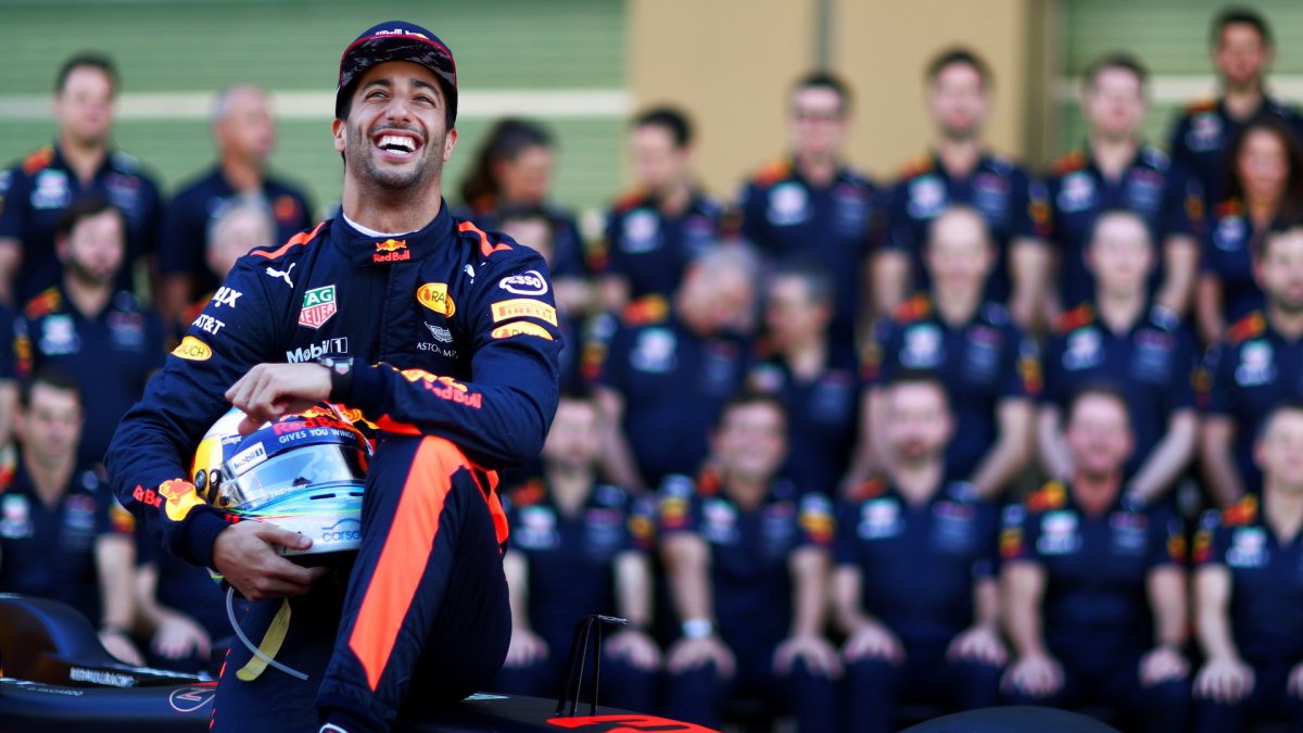 Daniel Ricciardo v Abú Zabí