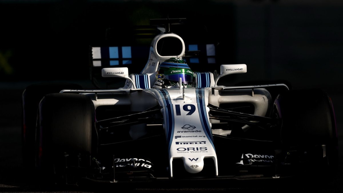 Felipe Massa v kvalifikaci v Abú Zabí