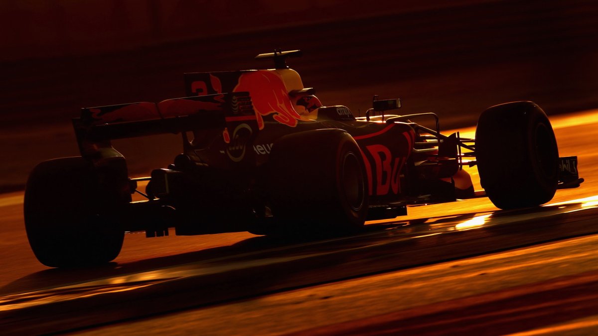 Daniel Ricciardo v kvalifikaci v Abú Zabí