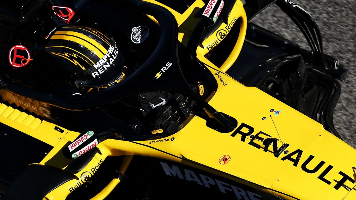 Nico Hülkenberg v druhých předsezonních testech v Barceloně
