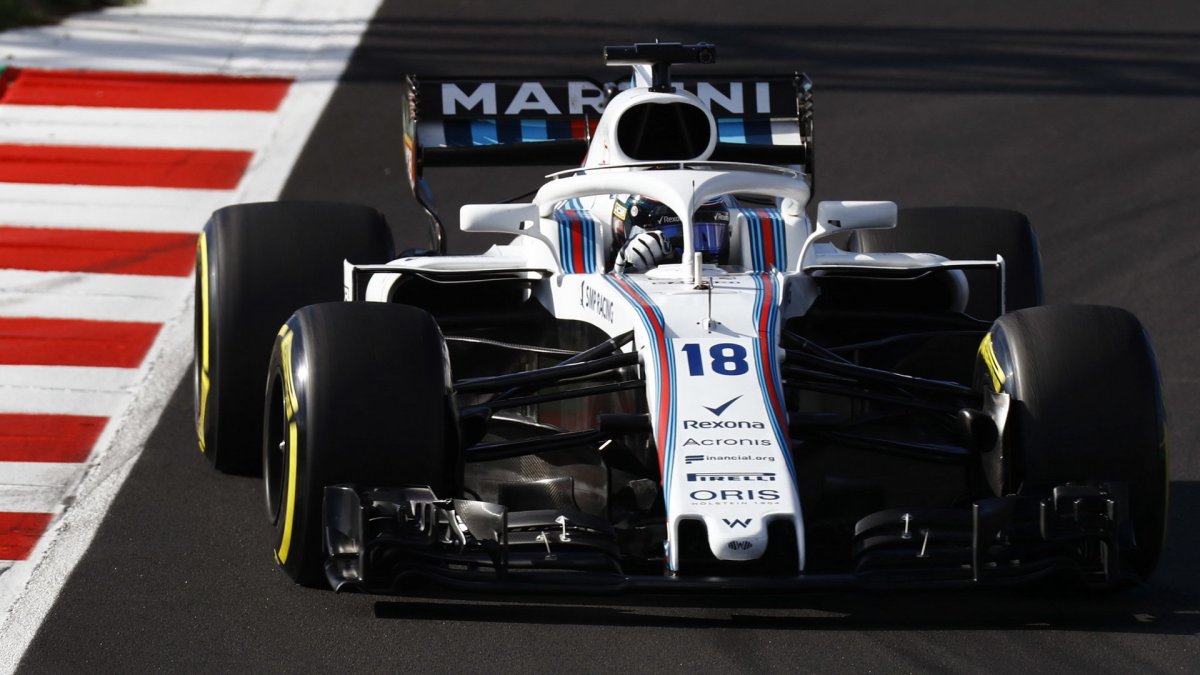 Lance Stroll v druhých předsezonních testech v Barceloně