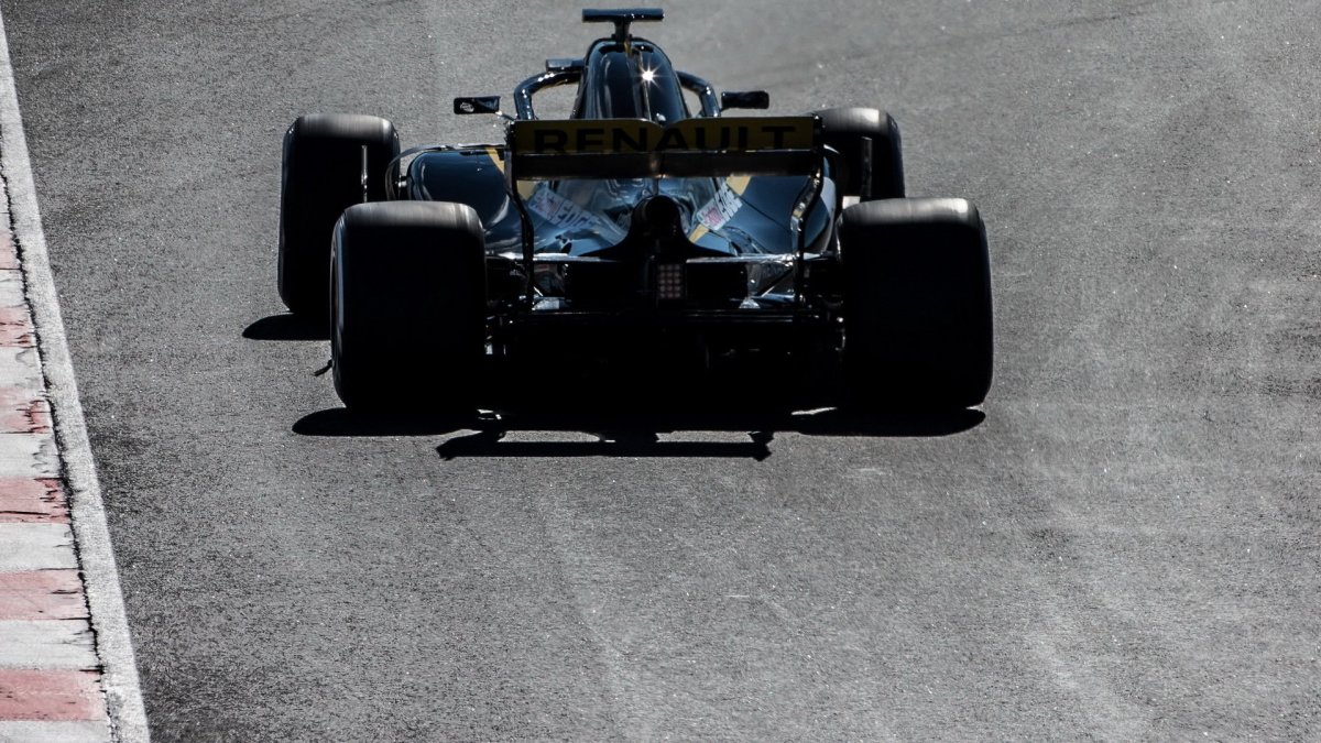 Nico Hülkenberg v druhých předsezonních testech v Barceloně