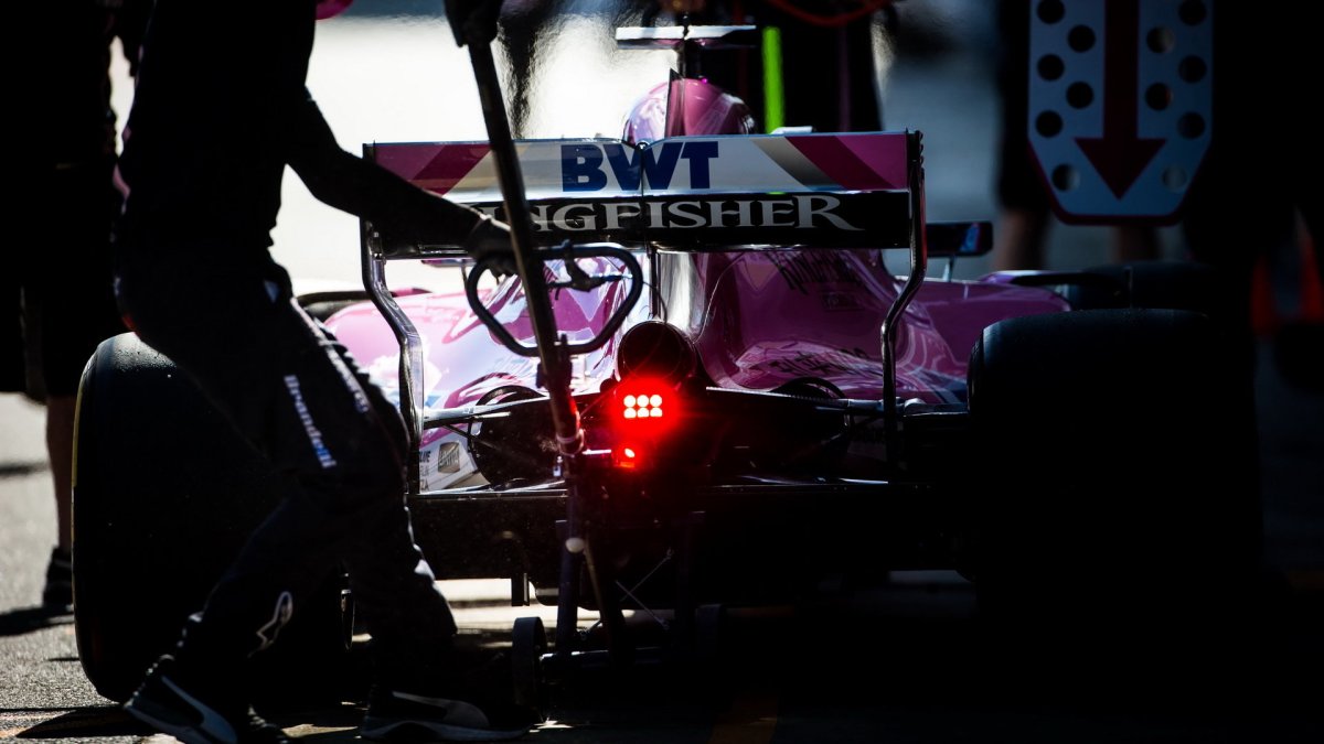 Sergio Perez v druhých předsezonních testech v Barceloně