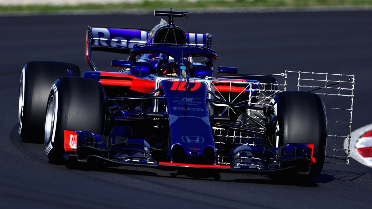 Pierre Gasly v druhých předsezonních testech v Barceloně