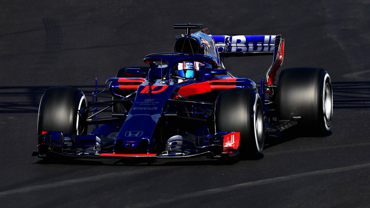 Pierre Gasly v druhých předsezonních testech v Barceloně