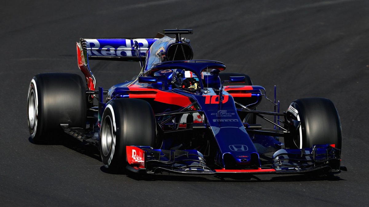 Pierre Gasly v druhých předsezonních testech v Barceloně