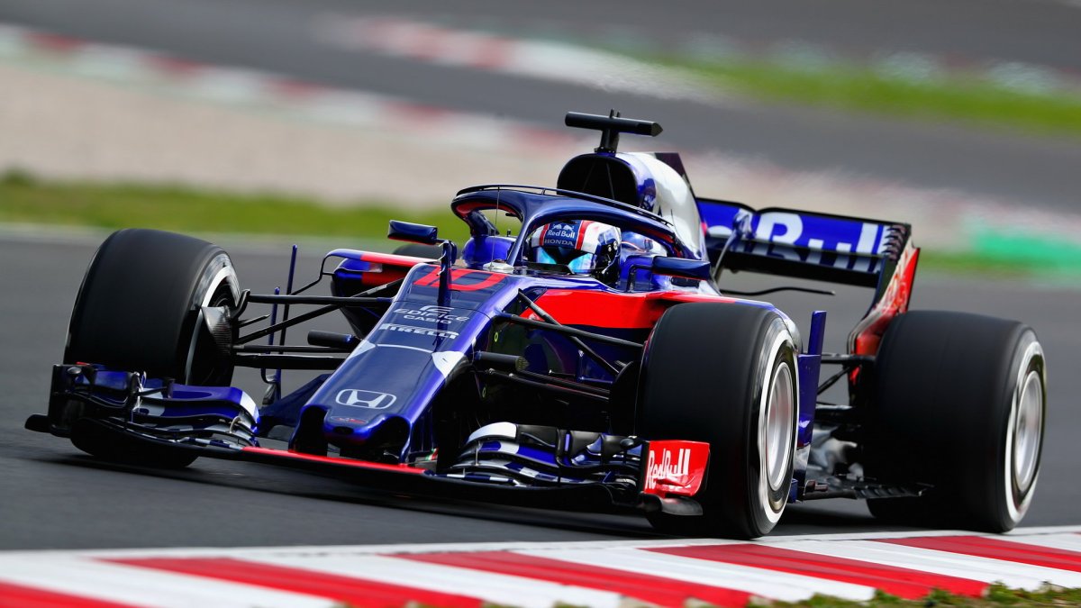 Pierre Gasly v druhých předsezonních testech v Barceloně