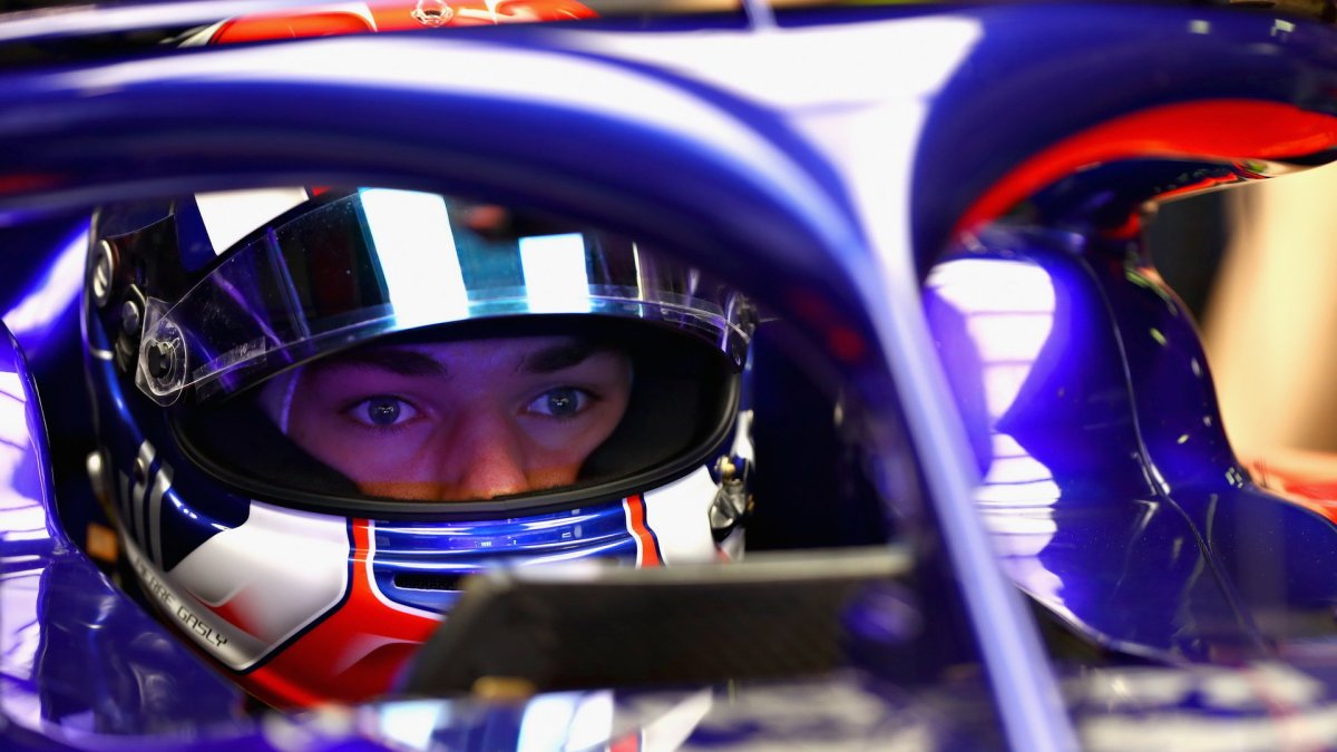 Pierre Gasly v druhých předsezonních testech v Barceloně