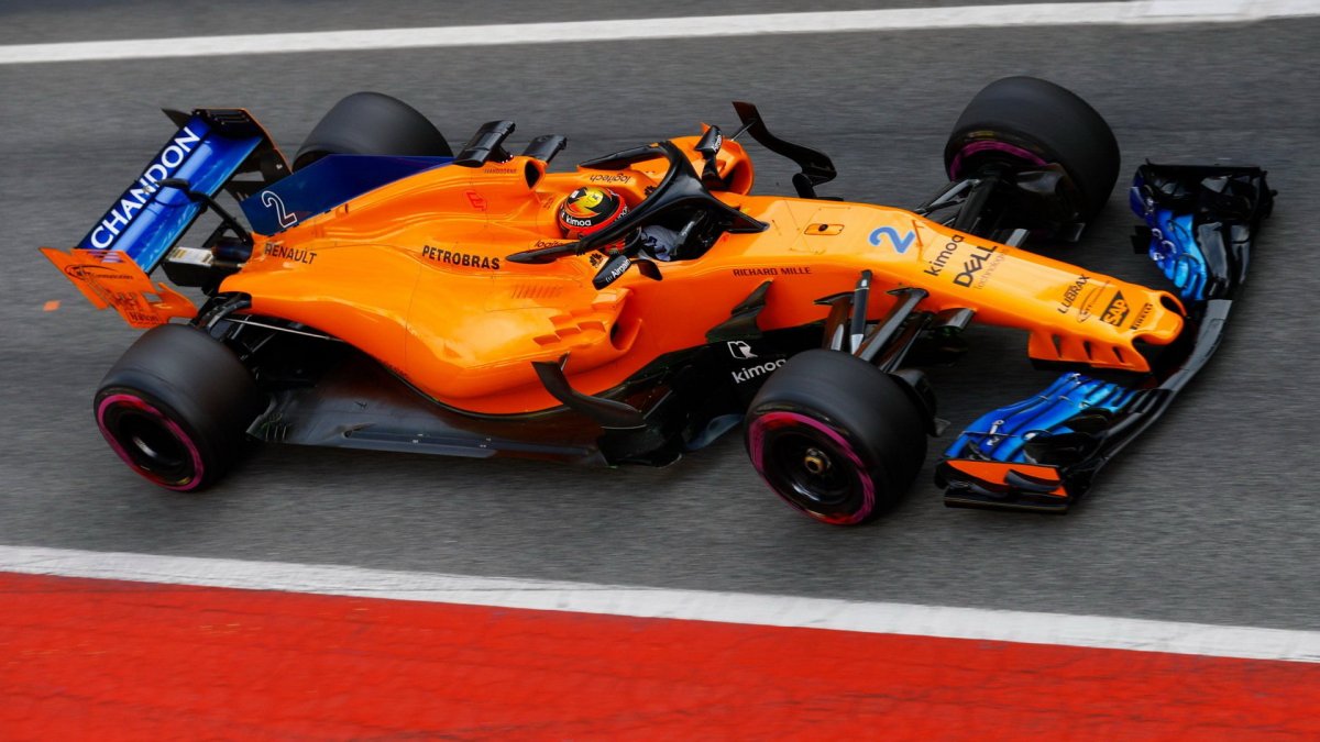 Stoffel Vandoorne v druhých předsezonních testech v Barceloně