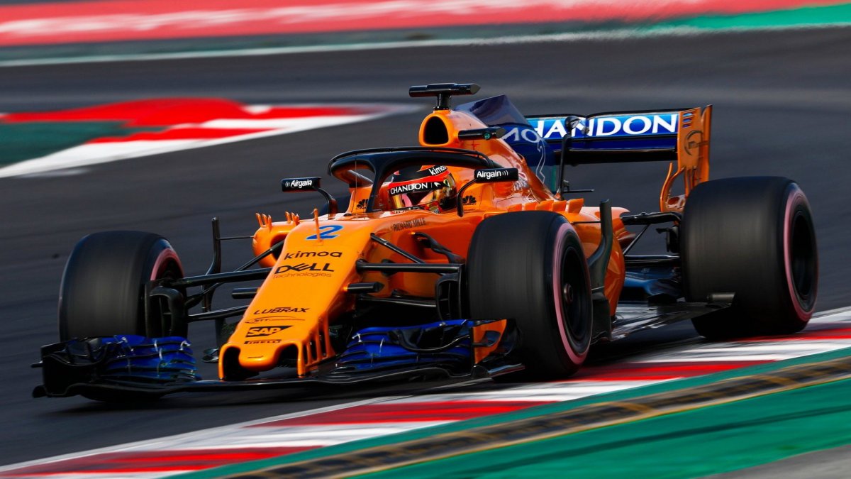 Stoffel Vandoorne v druhých předsezonních testech v Barceloně