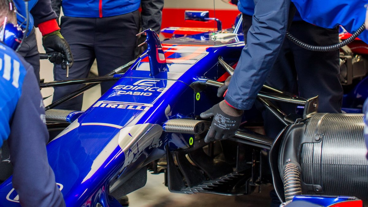 Pierre Gasly poslední den prvních předsezonních testů v Barceloně