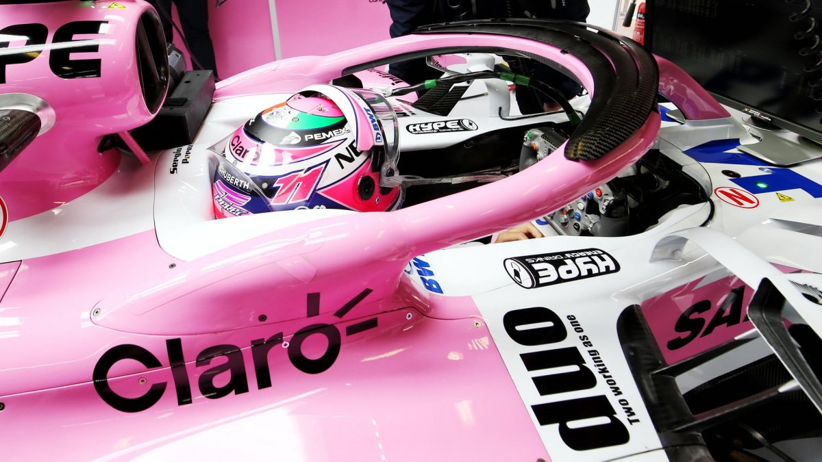 Sergio Pérez poslední den prvních předsezonních testů v Barceloně