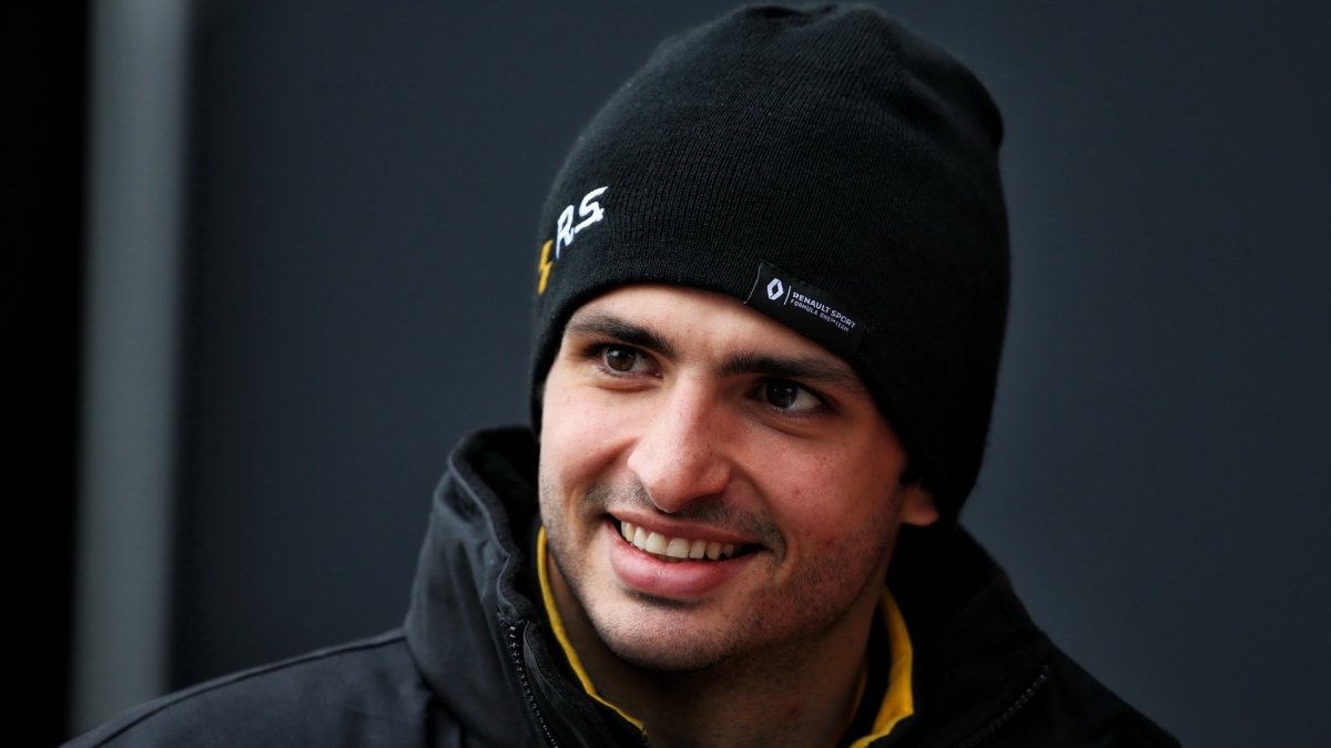 Carlos Sainz v Barceloně