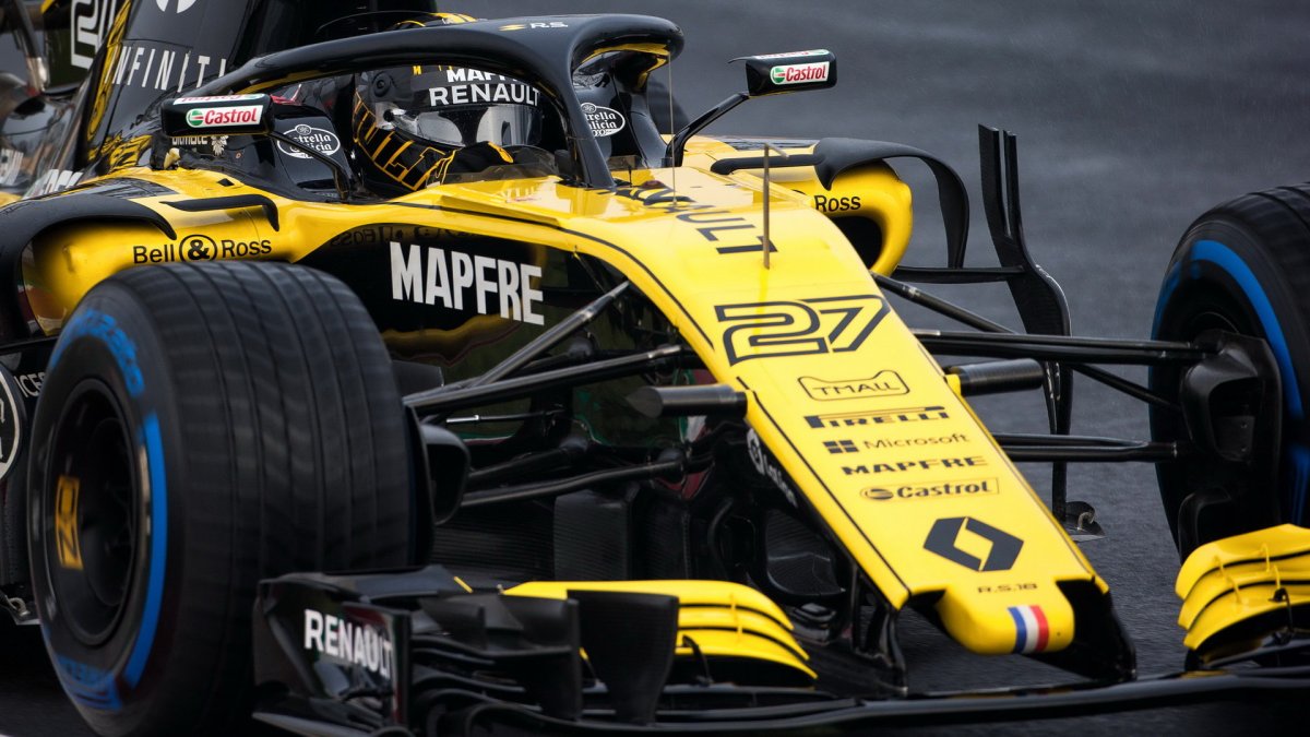 Nico Hülkenberg poslední den prvních předsezonních testů v Barceloně