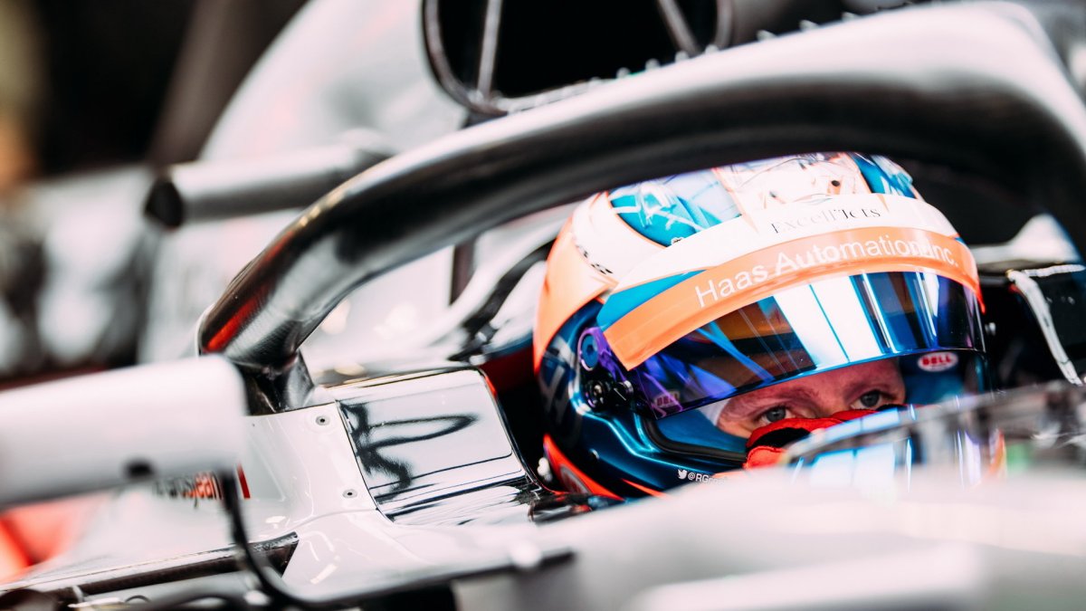 Romain Grosjean v Barceloně