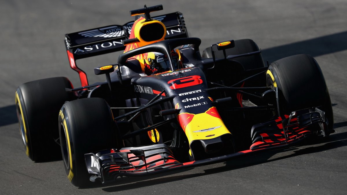 Daniel Ricciardo v tréninku ve Španělsku