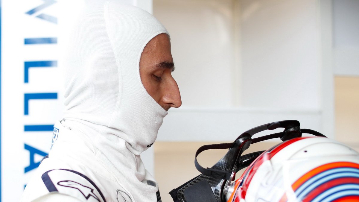 Robert Kubica při sezónních testech v Maďarsku
